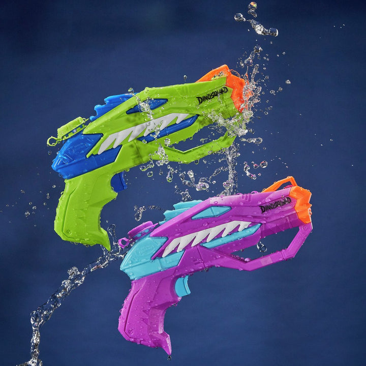 Nerf Super Soaker Dinosquad Raptor-Surge Dual Pack
