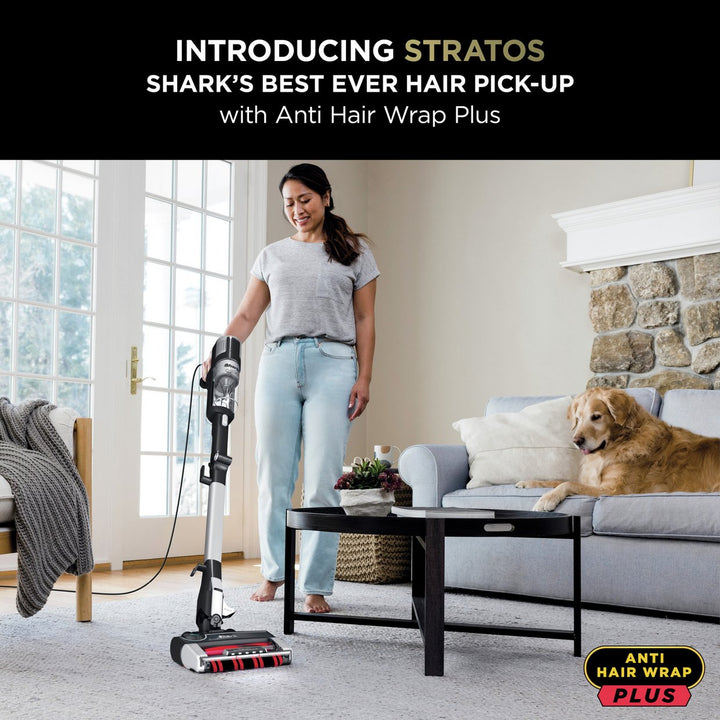 Shark Stratos Anti Hair Wrap+ Pet Corded Vacuum Cleaner - HZ3000UKT
