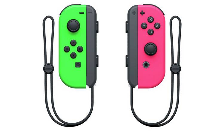 Nintendo Switch Joy-Con Controller Pair - Neon Green / Neon Pink