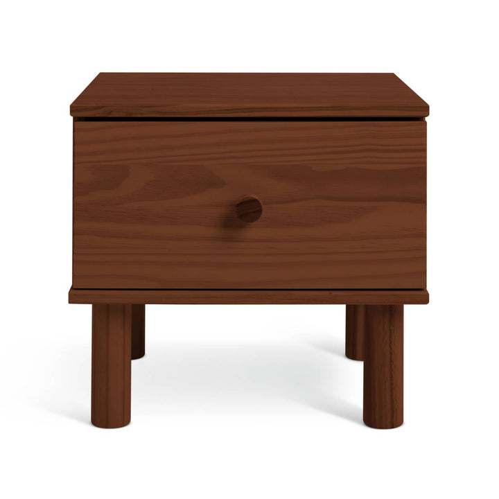 Habitat Akio 1 Drawer Bedside Table - Walnut