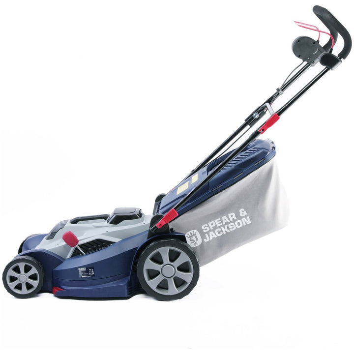 Spear &amp; Jackson 44cm Cordless Rotary Lawnmower 36V Garden Push Mower - USED ITEM