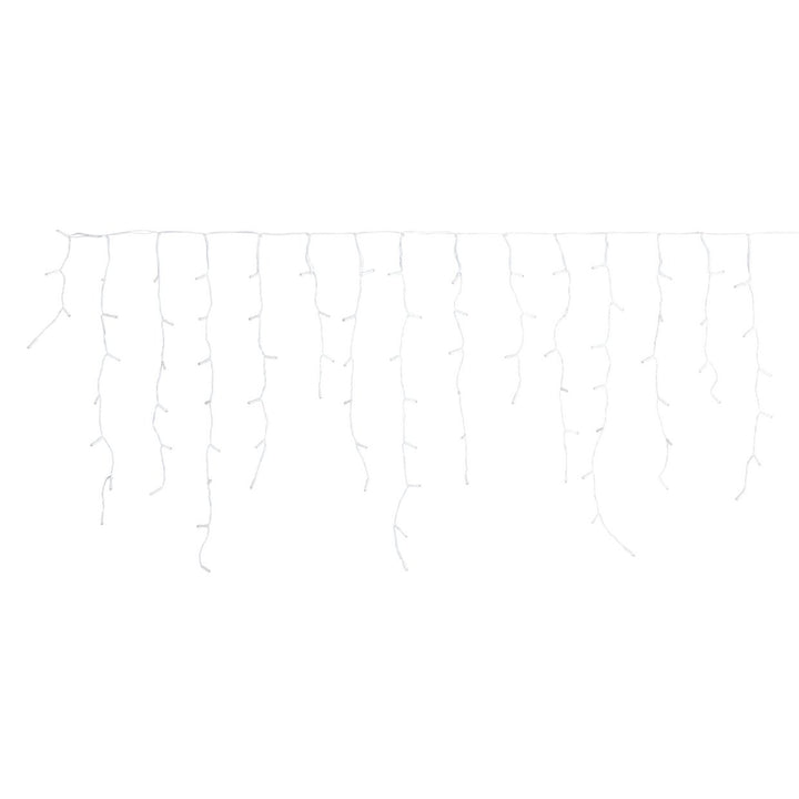 Habitat 960 White Multifunction LED Christmas Icicle lights