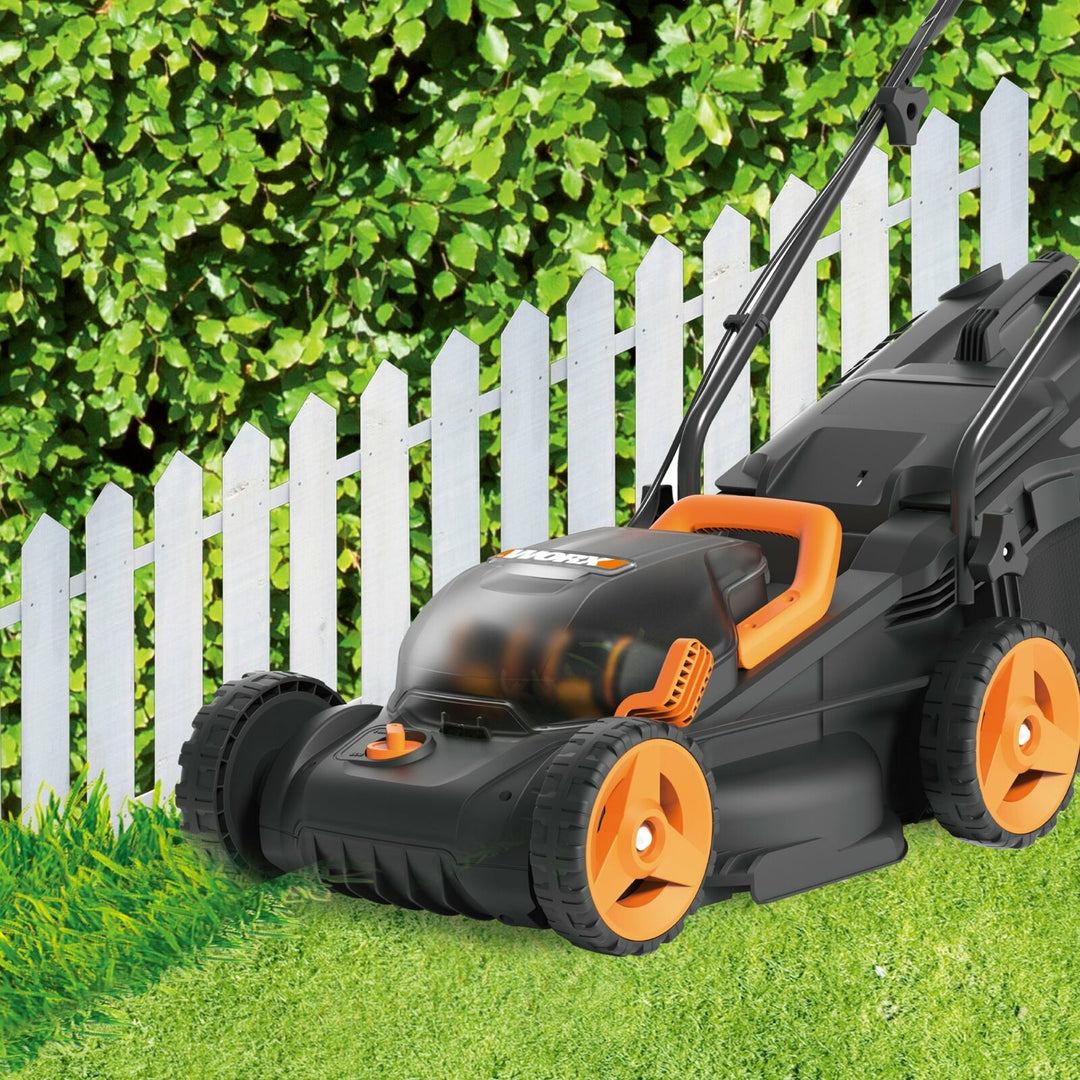 WORX WG779E Cordless 34cm 20v MAX Rotary Lawnmower - 2 Batteries