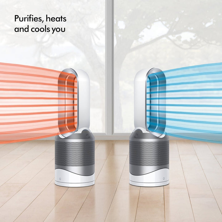 Dyson HP00 Heating + Cooling Pure Hot + Cool Air Purifier - White 