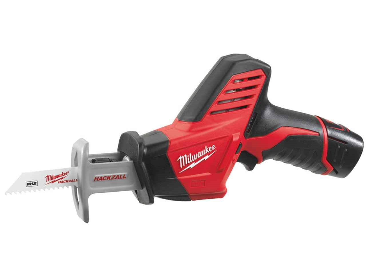 Milwaukee C12HZ-202C 12v Cordless Hackzall - 2 x Li-Ion Batteries