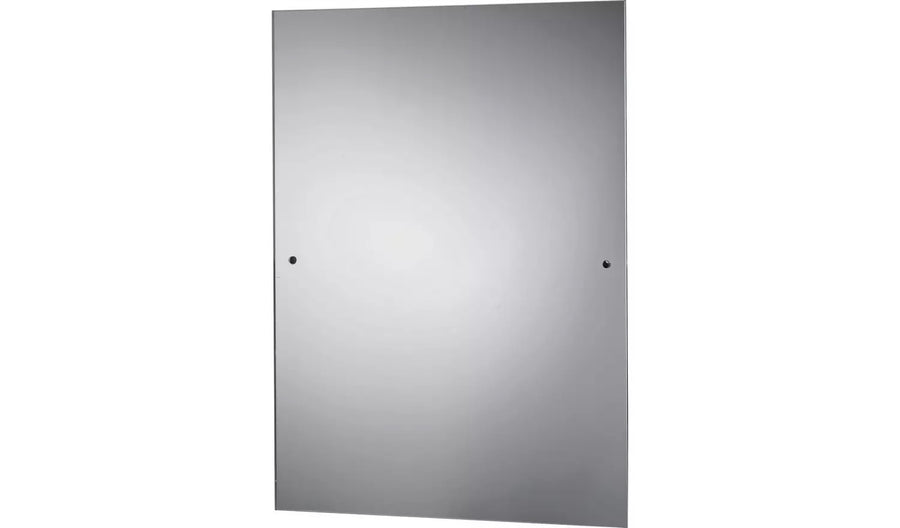 Home Rectangular Bathroom Mirror - Silver - 