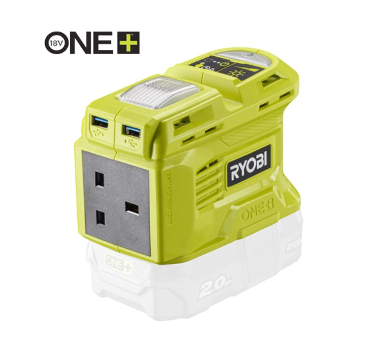 Ryobi RY18BI150B-0 18V ONE+™ Cordless Battery Inverter (Bare Tool) 