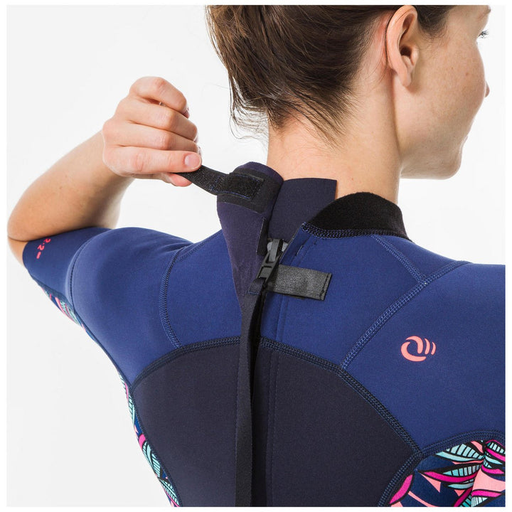 Decathlon Women's Surfing Shorty short-sleeved 500 WAKU S