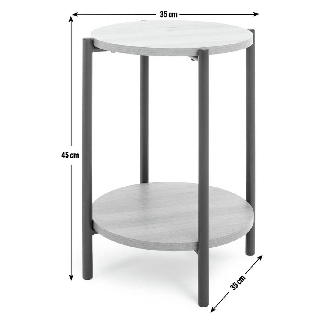 Habitat Loft Living Side Table - Oak