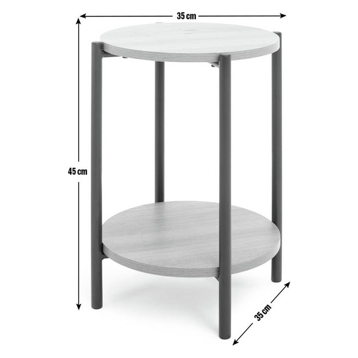 Habitat Loft Living Side Table - Oak