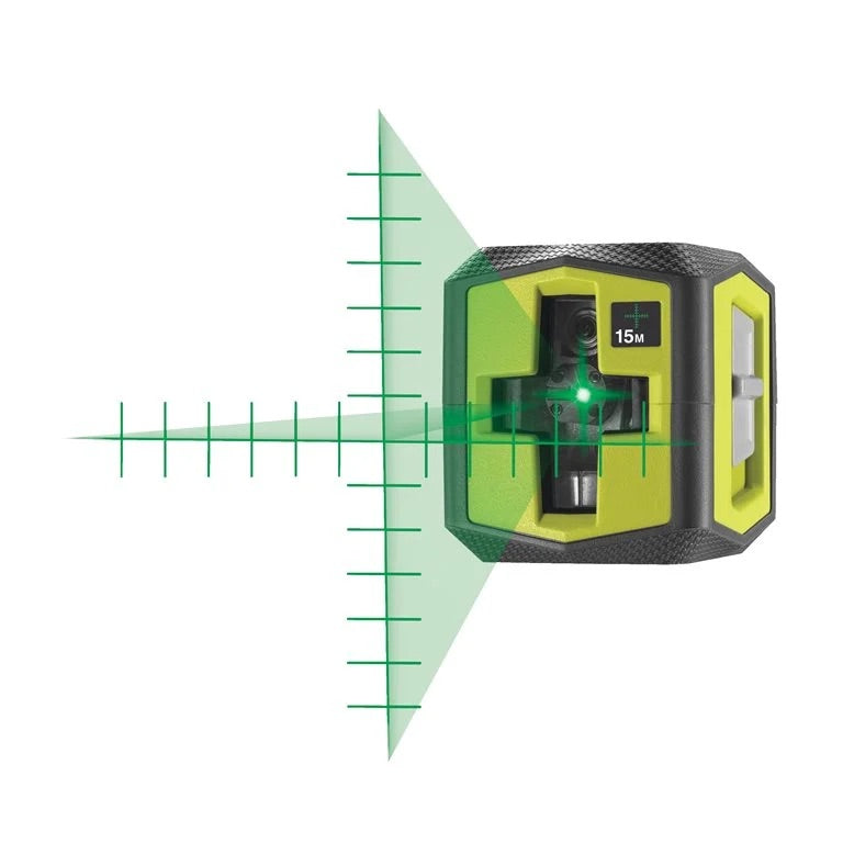 Ryobi RBCLLG2 Cross Line Green Laser with Guide Marks