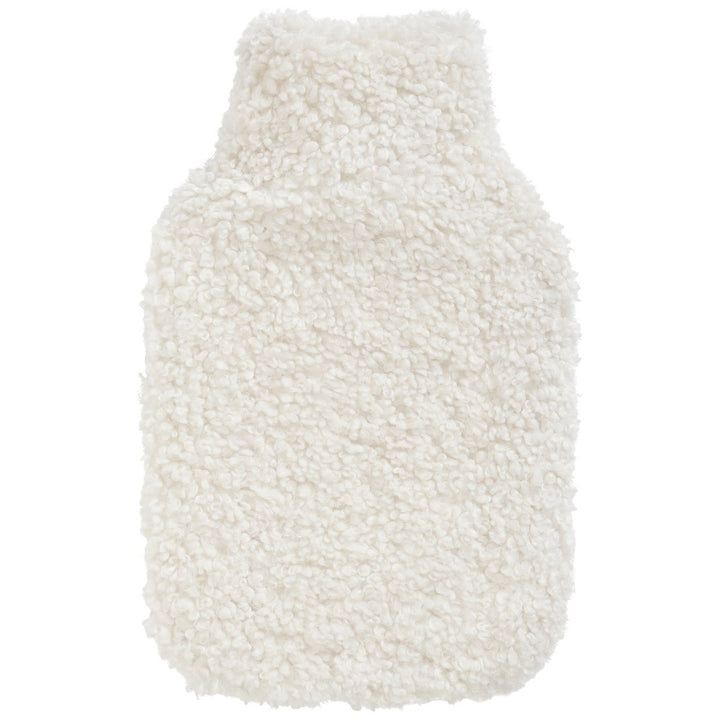 Home Shearling Cream Hot Water Bottle 