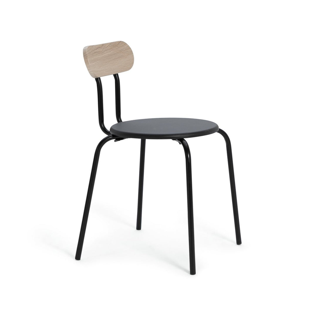 Habitat Zayn Wood Effect Pair Of Chairs