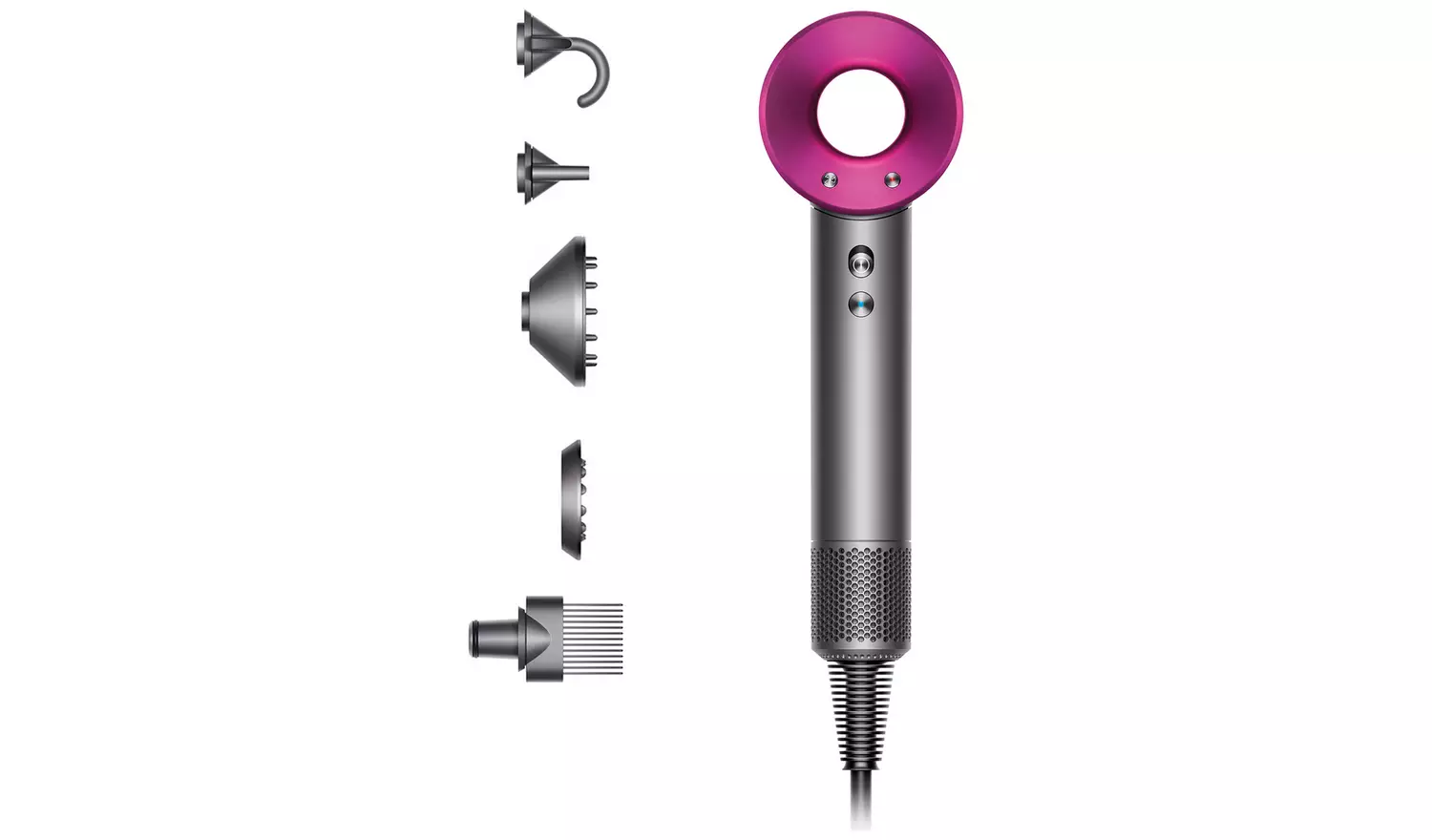 Dyson Supersonic Hair Dryer Iron Fuchsia GED Outlet