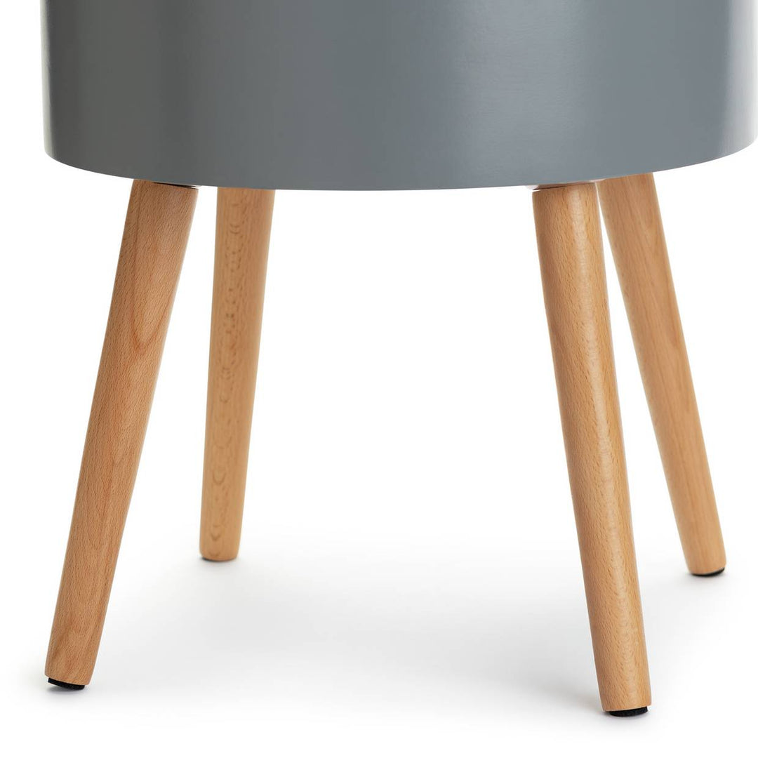 Habitat Skandi Storage Side Table - Grey