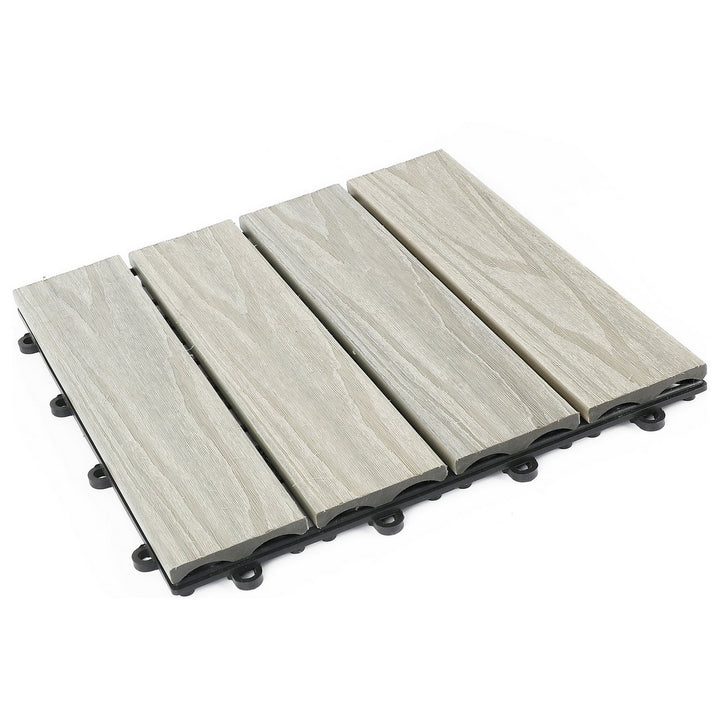 Workpro Decking Tiles 4 Pack - Grey