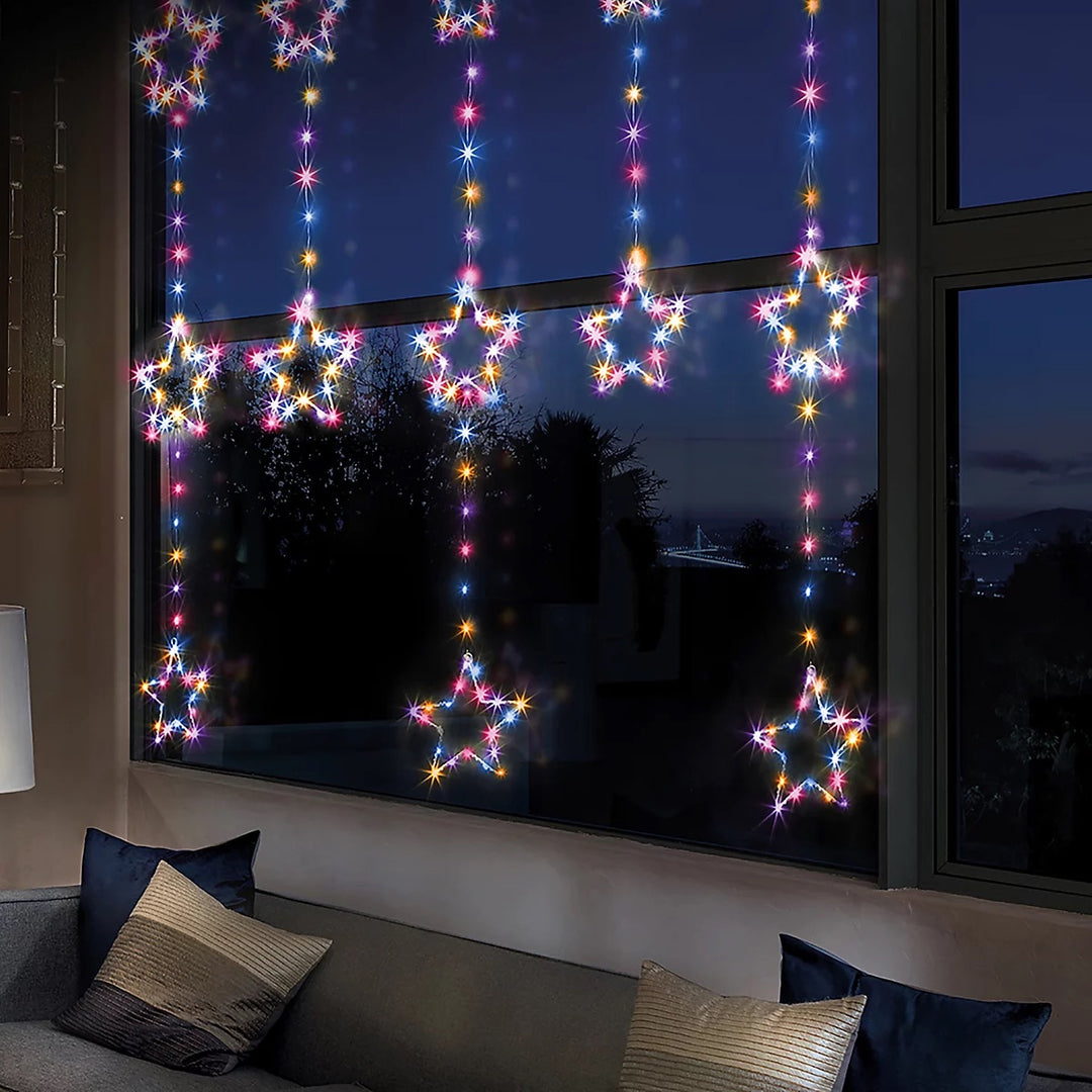 Premier 312 Multicolour Curtain LED Light (1.3M x 1.2M)