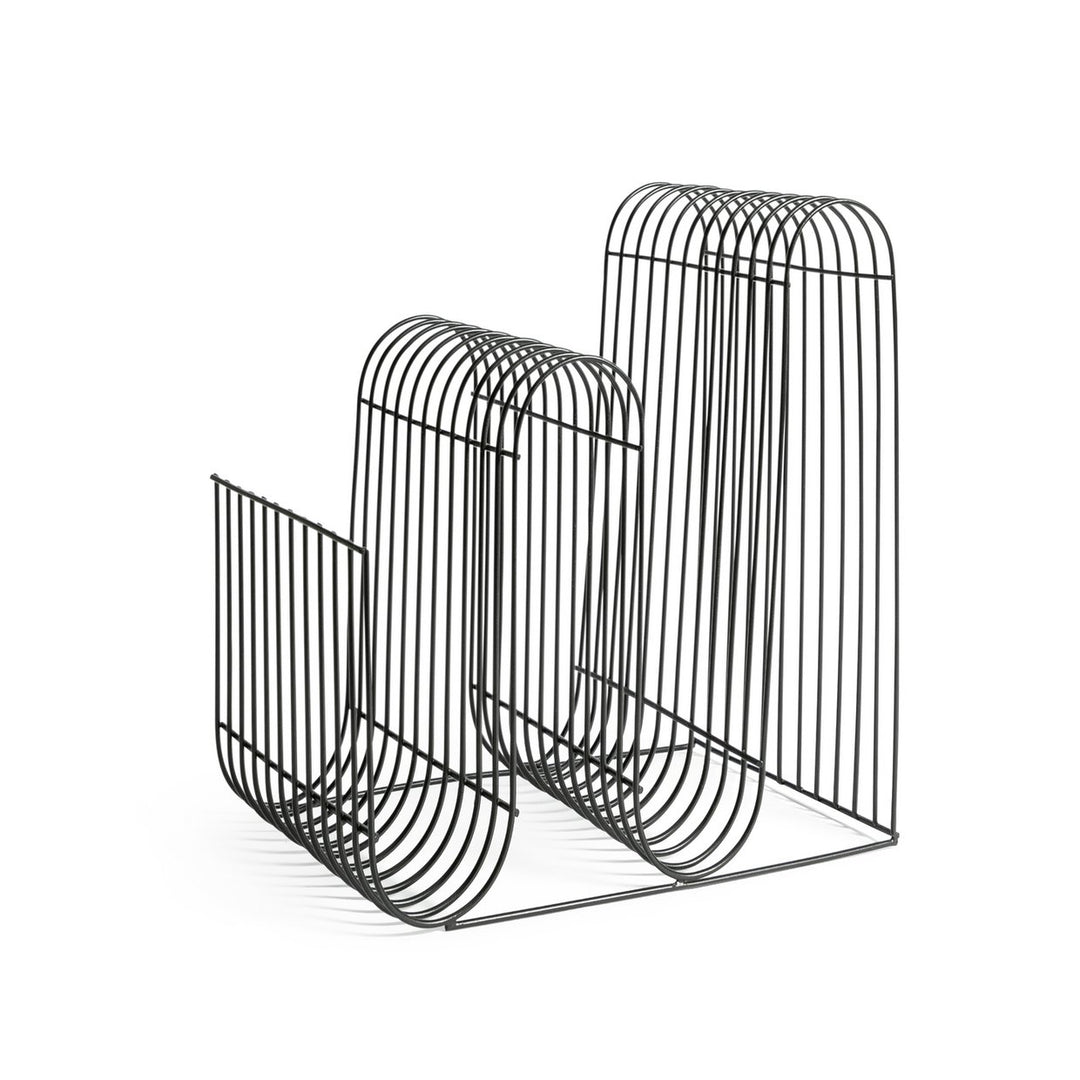 Habitat Metal Wire Magazine Rack - Black