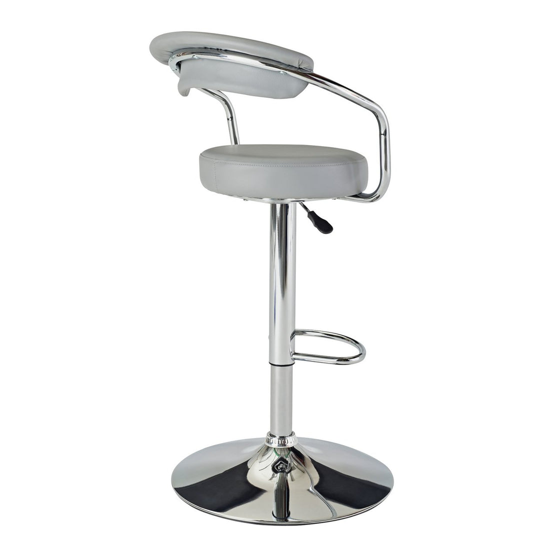 Home Executive Gas Lift Bar Stool - Grey