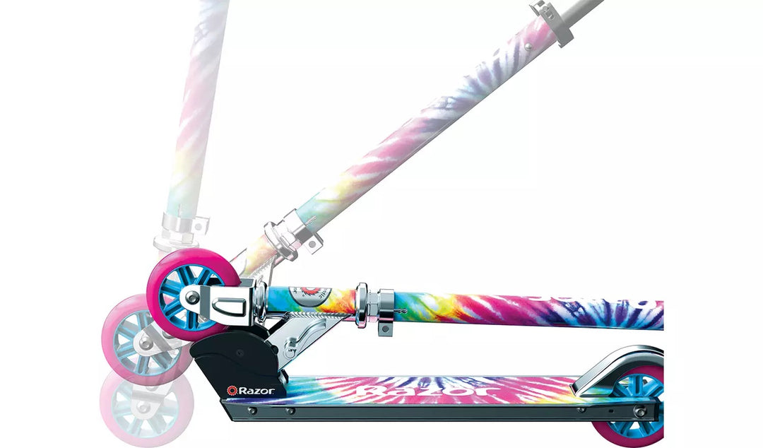 Razor Tie-Dye Foldable 2 Wheel Scooter