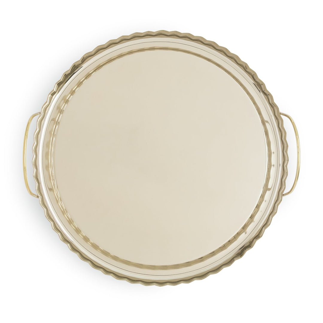 Habitat Gold Tone Tray