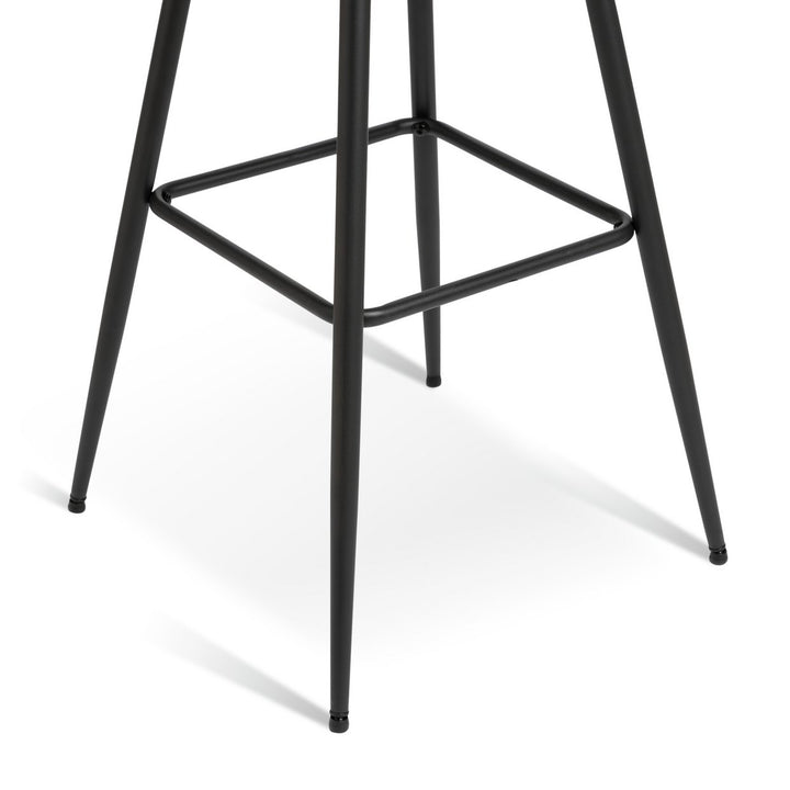 Habitat Etta Pair of Fabric Bar Stools - Natural	