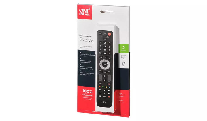 One For All URC7125 Evolve 2 Way Universal Remote Control