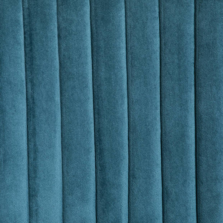 Habitat Nori Velvet Office Chair - Blue