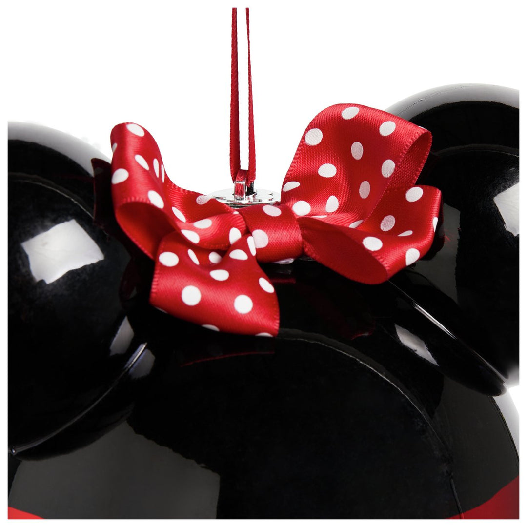 Disney Large Minnie Mouse Christmas Bauble - Red