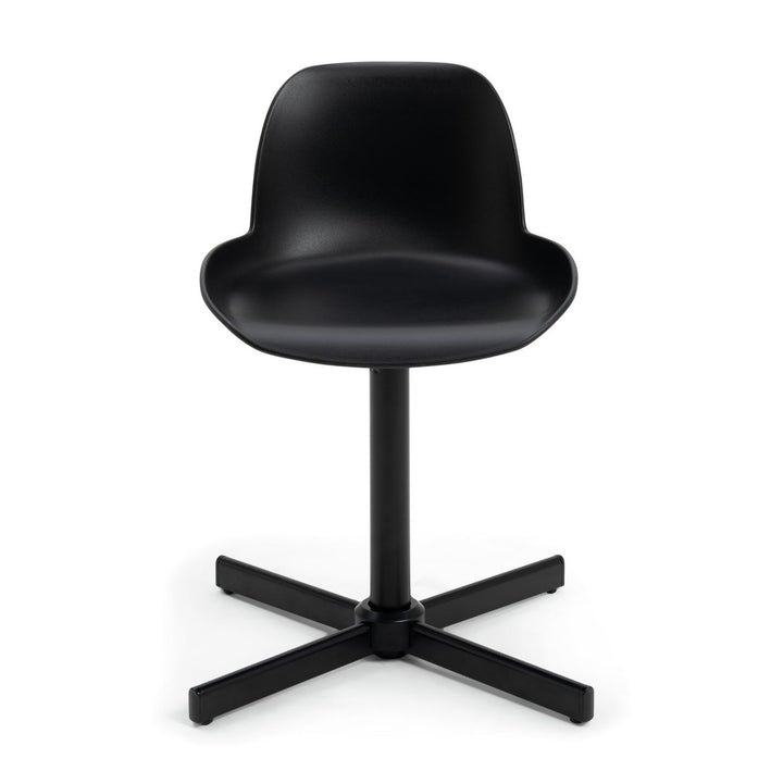 Habitat Nova Plastic Office Chair - Black
