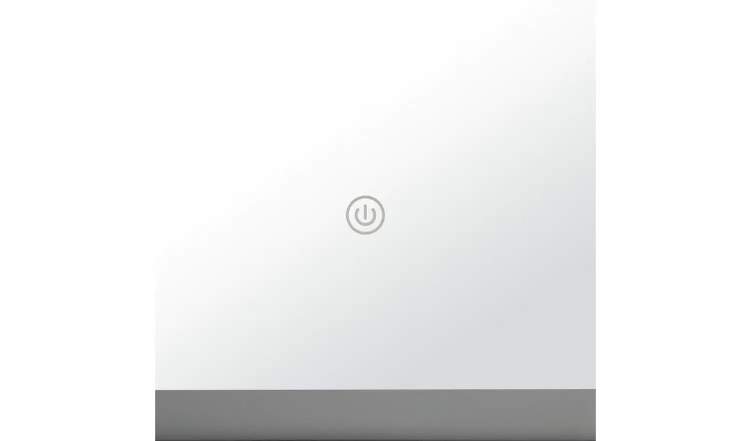 Habitat Rectangle Backlight LED Mirror - Black