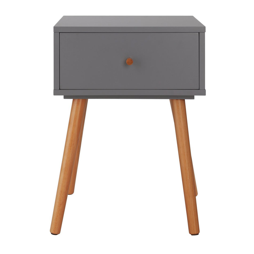 Habitat Otto 1 Drawer Bedside Table - Grey