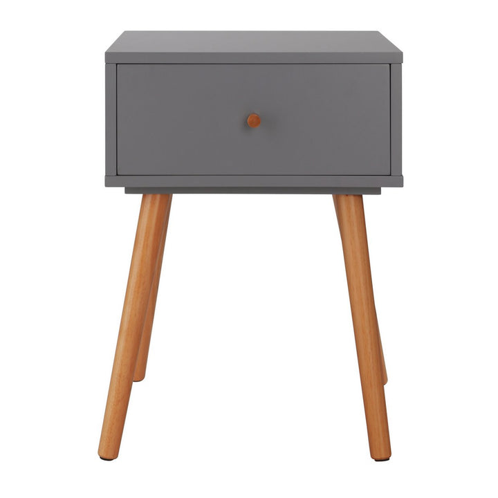 Habitat Otto 1 Drawer Bedside Table - Grey
