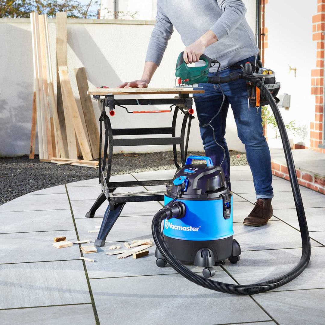 Vacmaster VQ1220PFC-01 20L Wet and Dry Vacuum Cleaner with Power Take Off