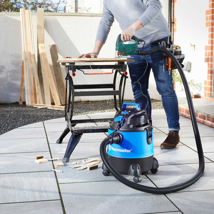 Vacmaster VQ1220PFC-01 20L Wet and Dry Vacuum Cleaner with Power Take Off