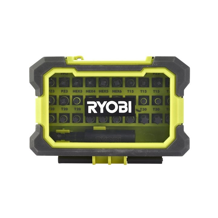 Ryobi RAK31MSDI TORQUE+ Impact 25mm Screwdriver Bit Set (31 piece)