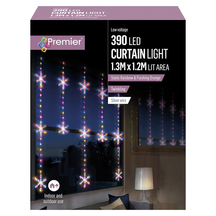 Premier Decorations Rainbow Star Christmas Window Lights