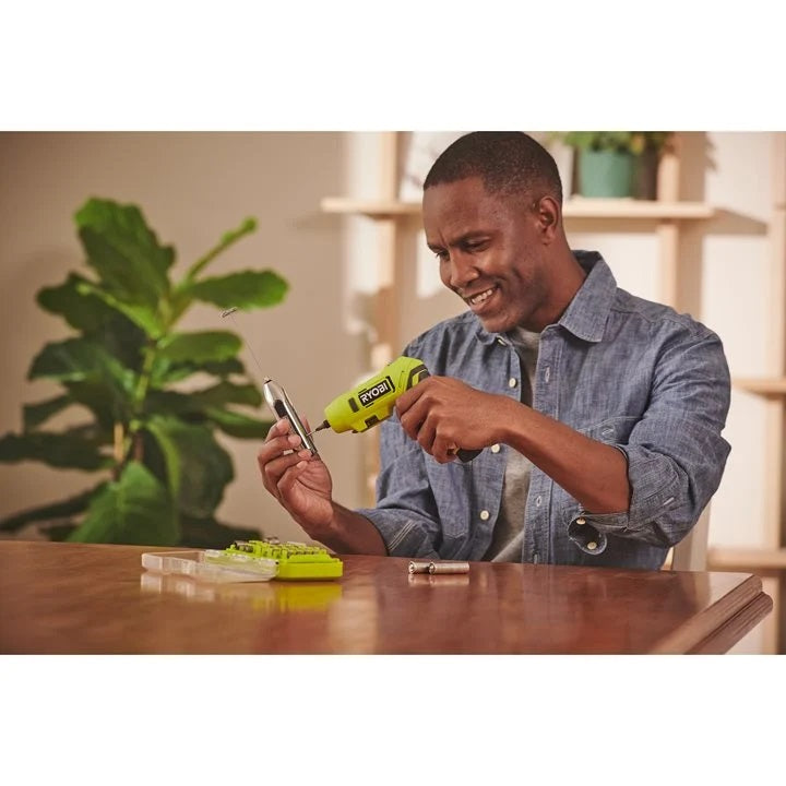 Ryobi RSDP4-120G-04 V Cordless Pivoting Screwdriver (1x 4V 2.0Ah)