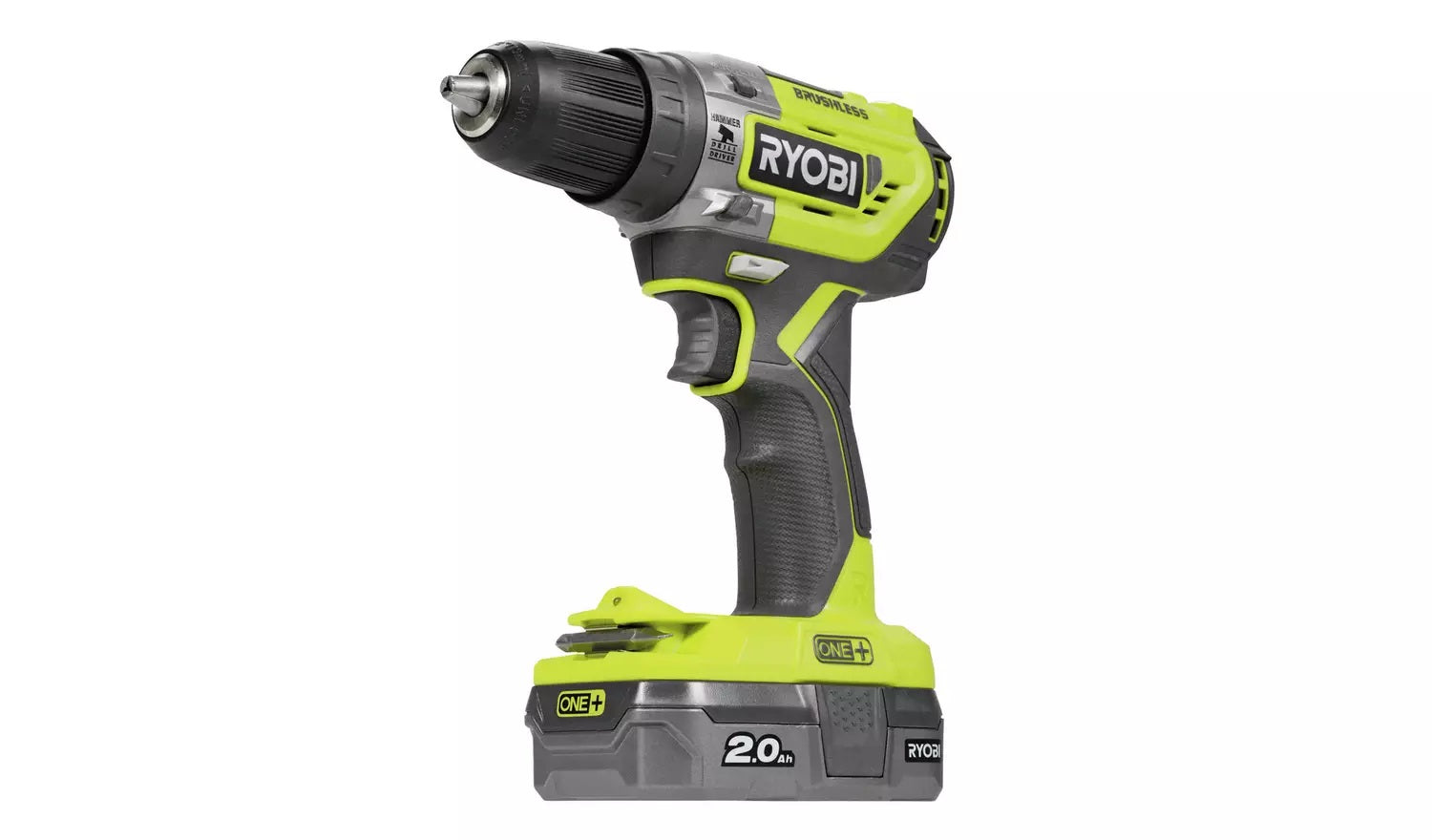 Ryobi R18PD5-120G 18v ONE+ Brushless Combi Drill 2.0Ah Battery & Charger