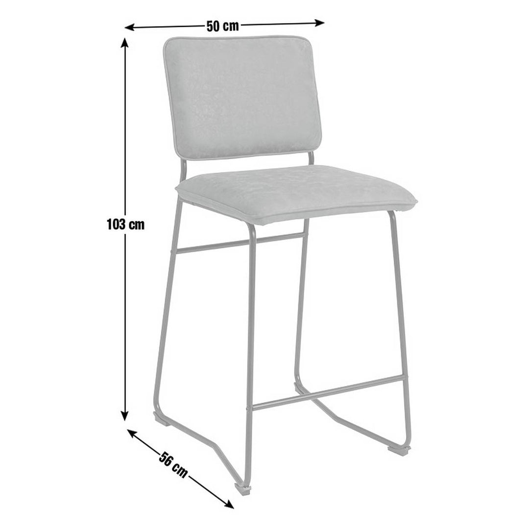 Home Loft Living Bar Stool - Black