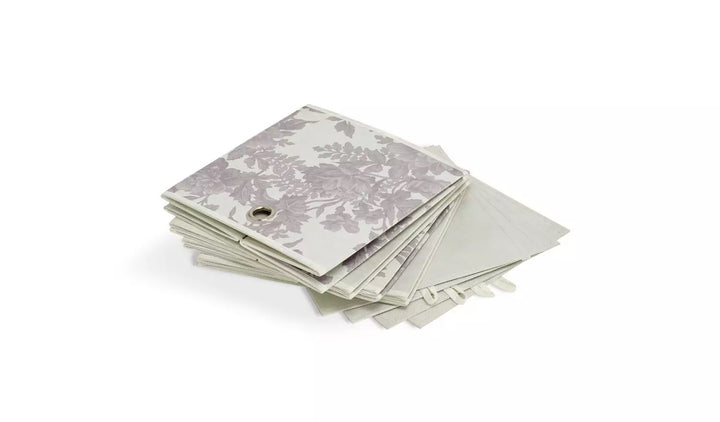 Habitat Set of 4 Squares Boxes - Grey & Floral
