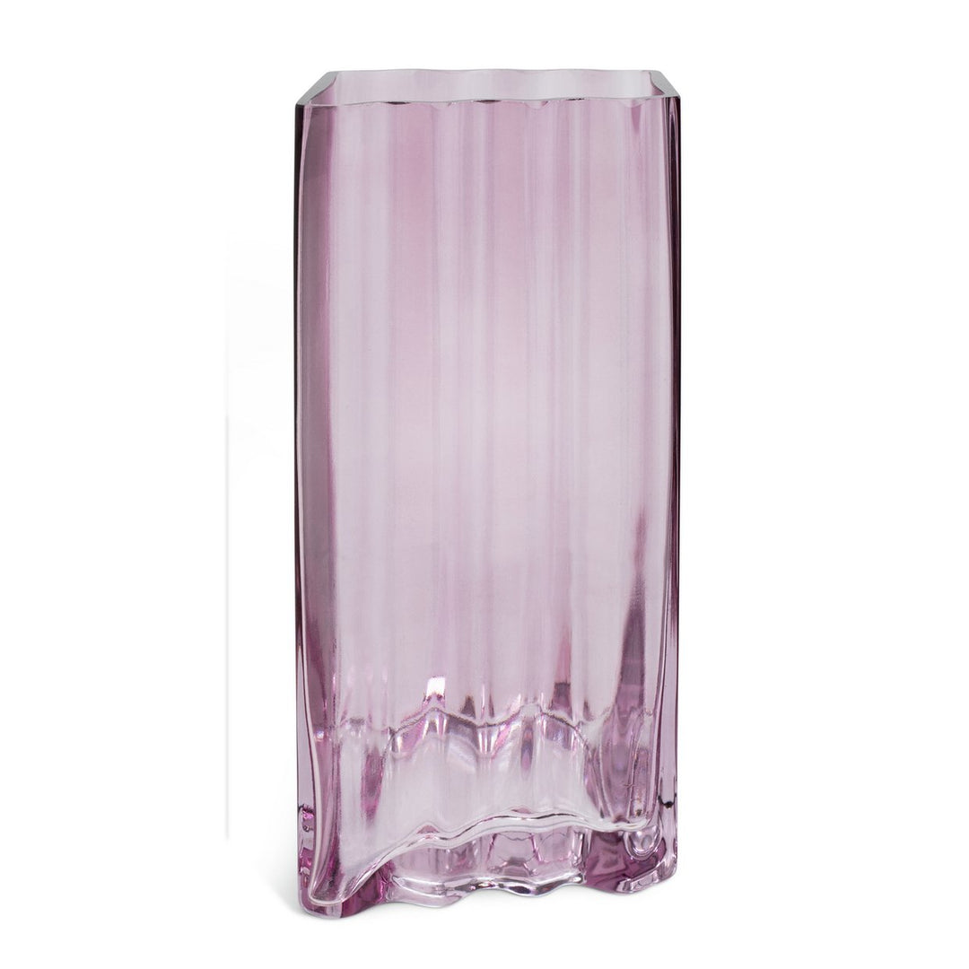 Habitat 60 Wiggle Glass Vase - Medium - Purple