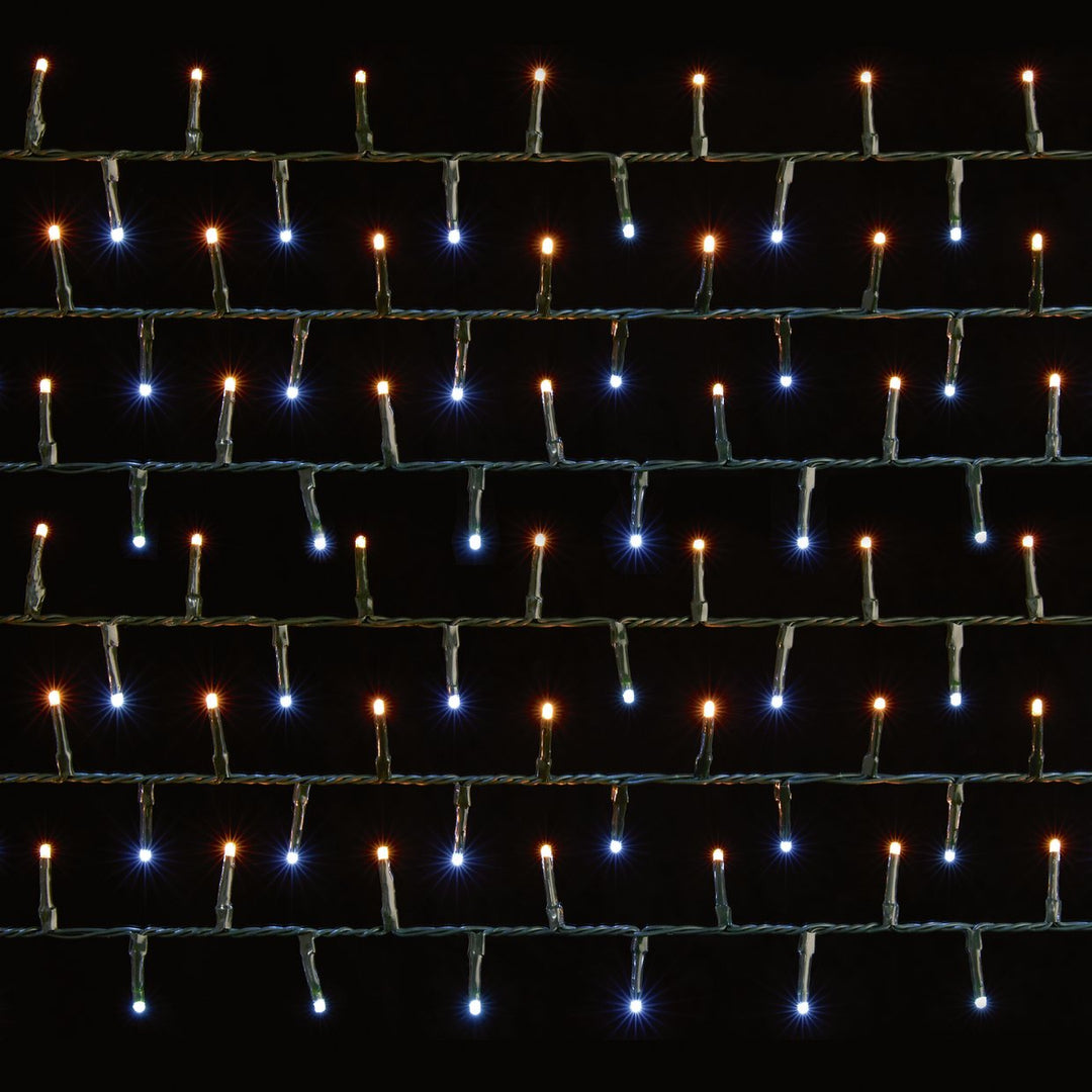 Premier Decorations 240 White LED Christmas Tree Lights