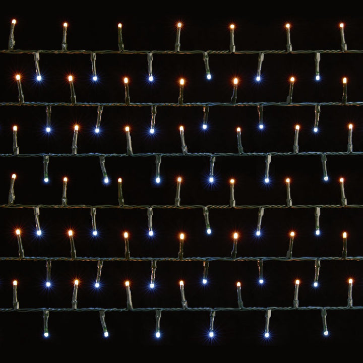 Premier Decorations 240 White LED Christmas Tree Lights