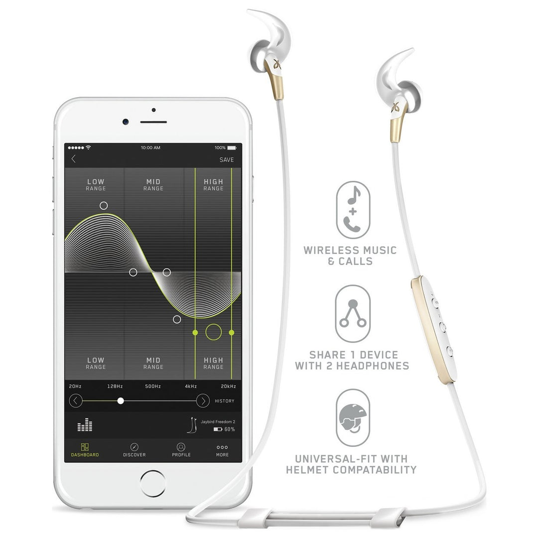 Logitech Jaybird Freedom 2 with Speedfit - Gold