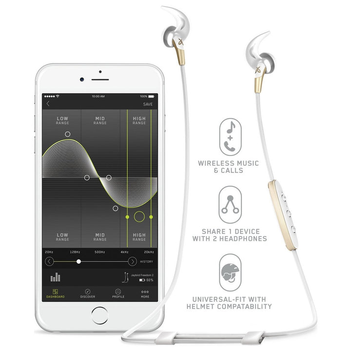Logitech Jaybird Freedom 2 with Speedfit - Gold