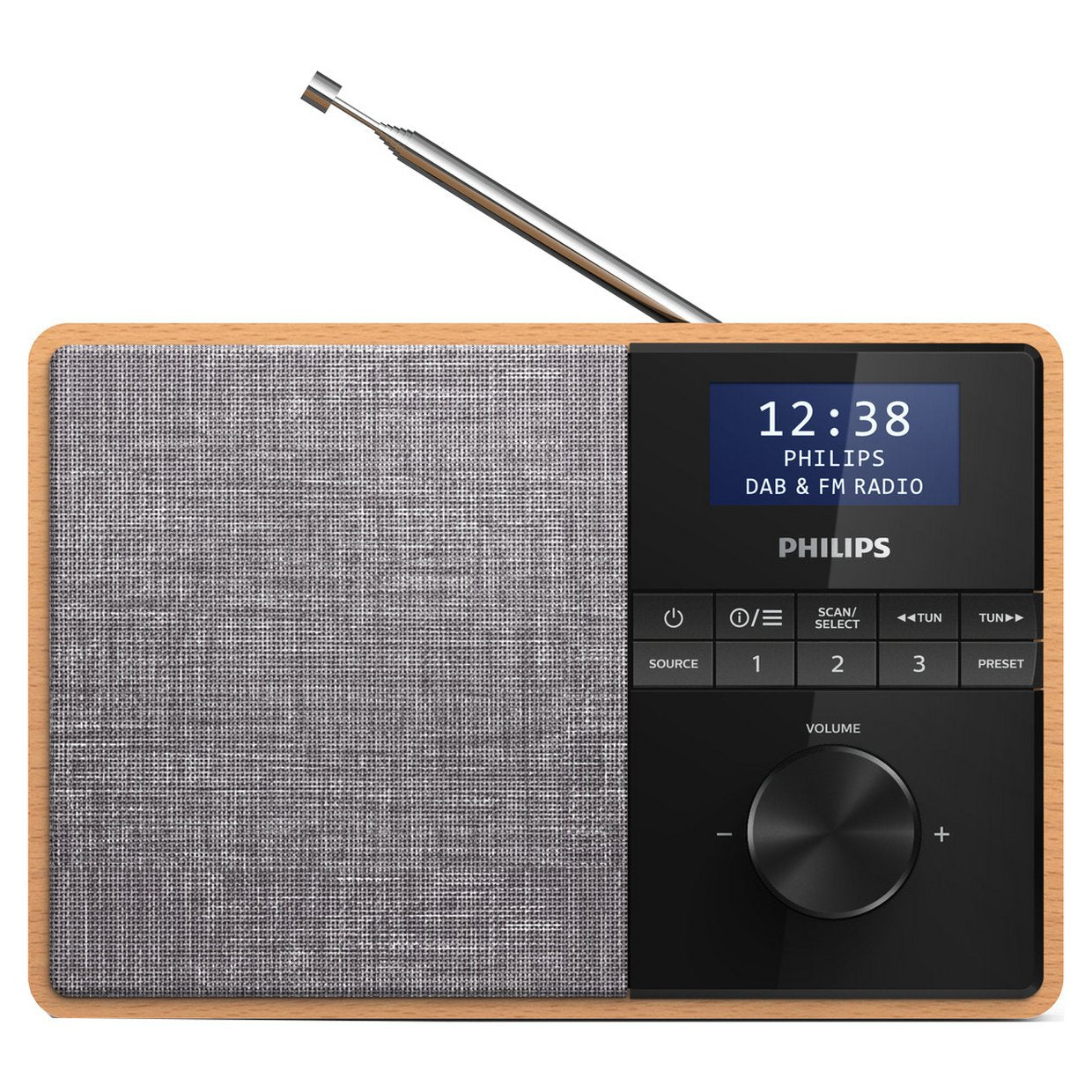 Philips TAR5505/10 Portable Digital Home Radio DAB+