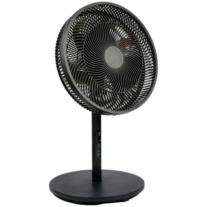 Bush Black Pedestal/Desk Fan with Remote Control - 16 Inch
