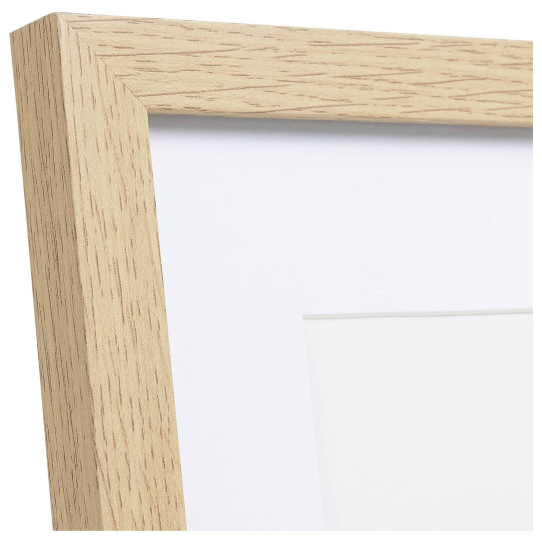 Habitat 3 Pack Oak Effect Wooden Picture Frames