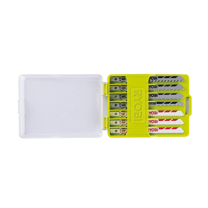 Ryobi RAK10JSB Jigsaw Blade Set (10 piece)